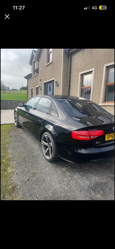 Audi, A4, Saloon, 2012, Manual, 1968 (cc), 4 doors
