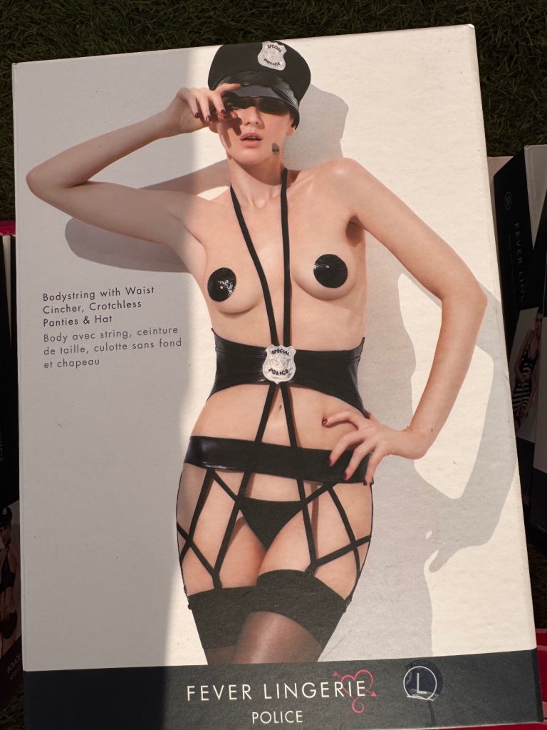 Fever Lingerie Police Costume - Brand New