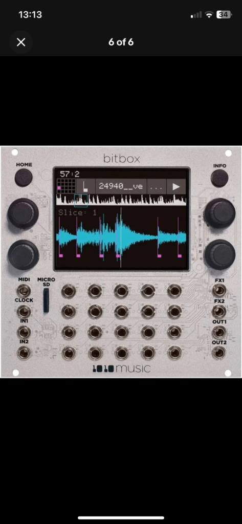 1010 Music Bitbox Mk1: Sampler, Looper, Slicer & Recorder