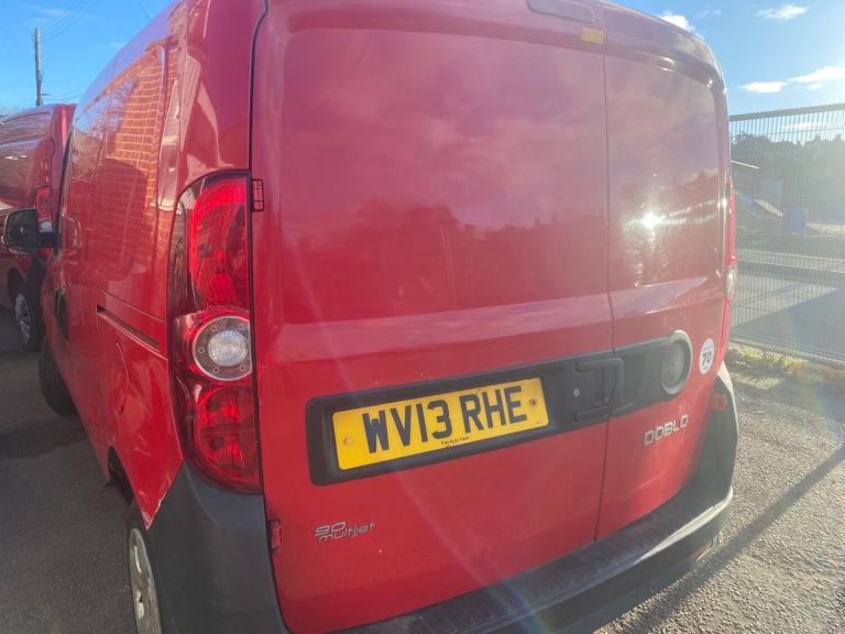 2013 Fiat Doblo 1.3 Multijet 16V Van Start Stop PANEL VAN Diesel Manual