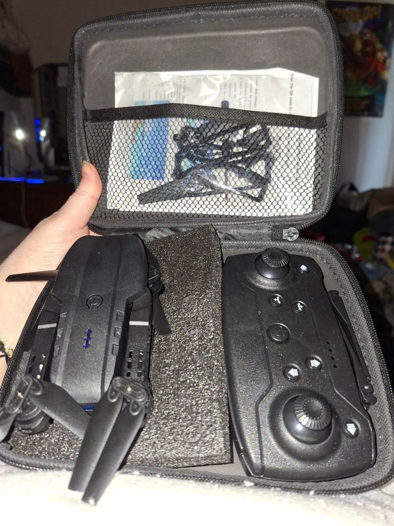 Foldable Drone PRO 2 with dual HD Cameras E99 – (black 8k)