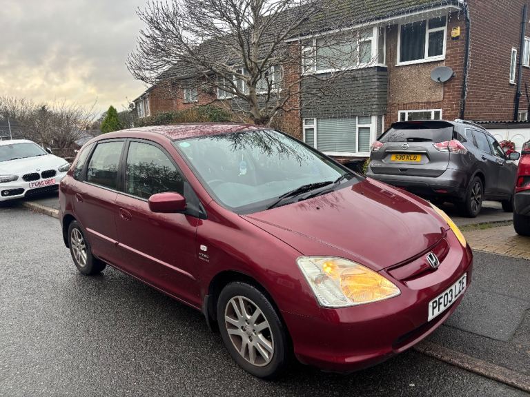 Honda, CIVIC, AUTO LOW MILES, 2003, Other, 1590 (cc), 5 doors