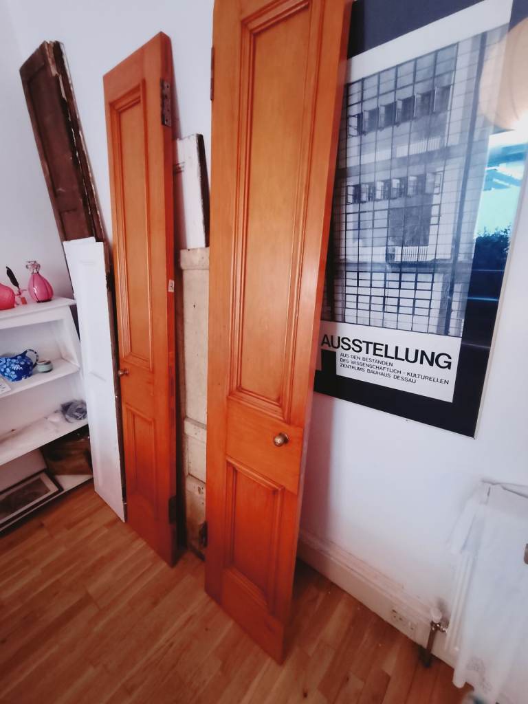 Vintage Pine Shutters 
