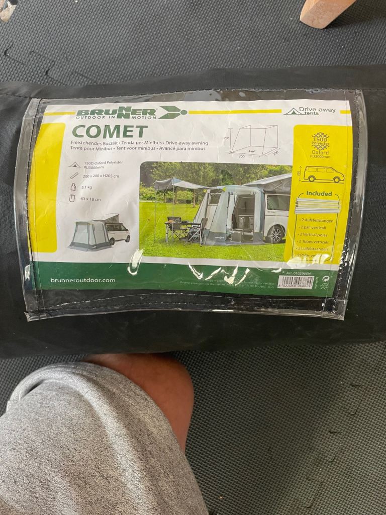 Vw Transporter tailgate awning 