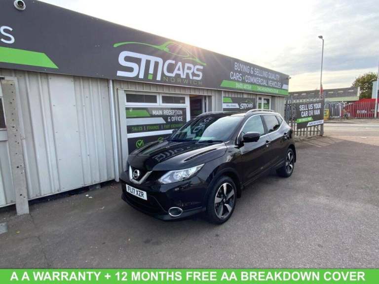 2017 Nissan Qashqai 1.2 DIG-T N-Vision SUV 5dr Petrol XTRON 2WD Euro 6 (s/s) (115 ps) HATCHBACK P...