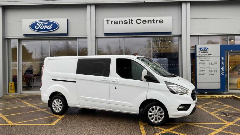2023 Ford Transit Custom 2.0 EcoBlue 130ps Low Roof D/Cab Limited Van PANEL VAN DIESEL Manual