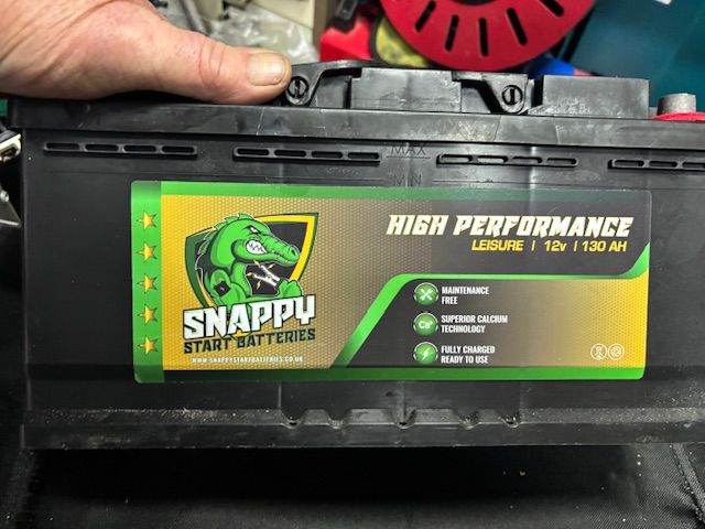 4 12V 130AH Leisure Battery DEEP CYCLE for Caravan Campervan Motorhome 130 AH
