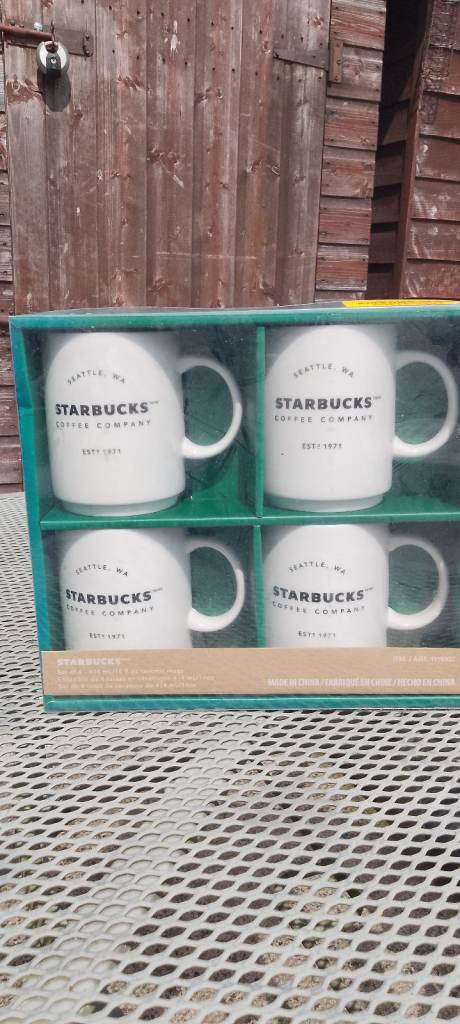 Starbucks Mugs - Collectable Set Of 4.
