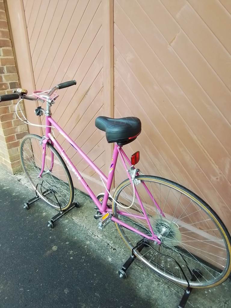 LADIES PINK PEUGEOT ROAD BICYCLE