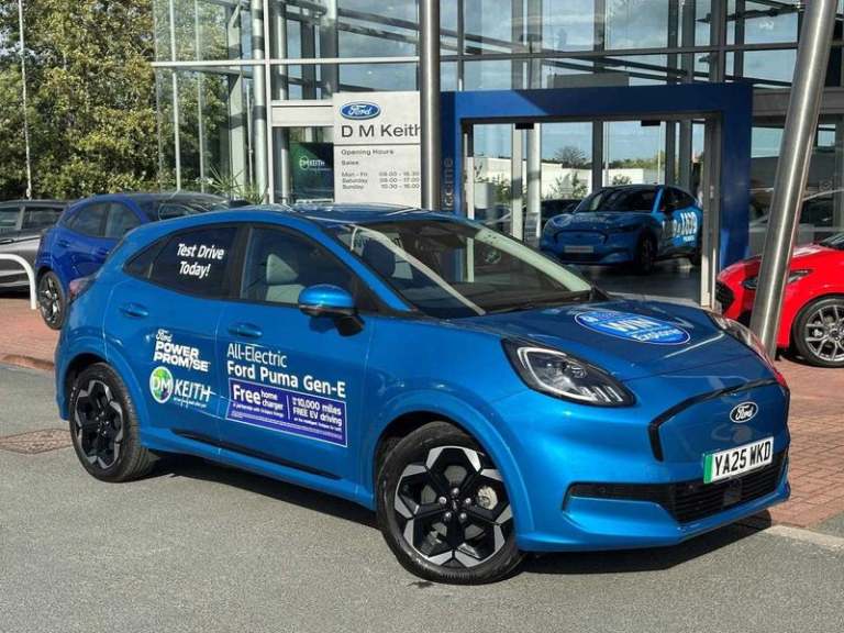 2025 Ford Puma Gen-E 123kW Premium 43kWh 5dr Auto Automatic SUV Electric Automatic