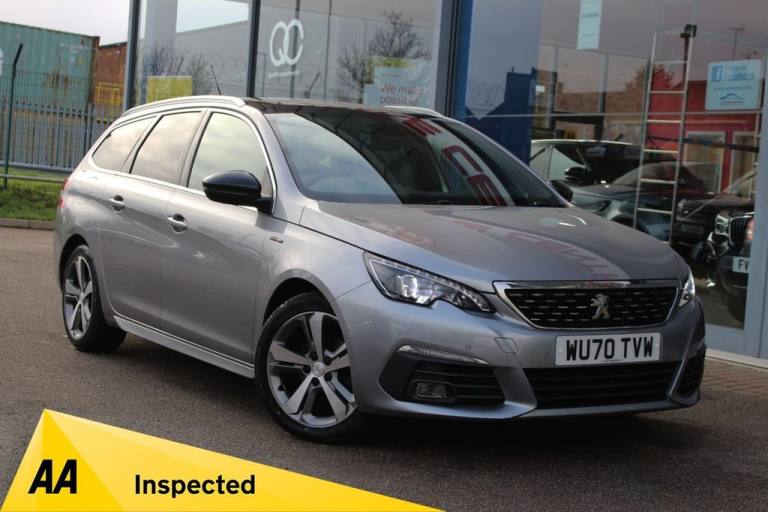 2020 70 PEUGEOT 308 SW 1.5 BLUEHDI GT LINE ESTATE 5DR DIESEL MANUAL EURO 6 (S/S)