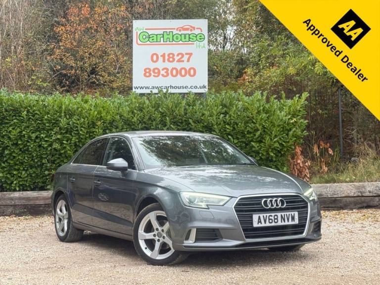 2018 68 AUDI A3 1.5 TFSI COD 35 SPORT SALOON 4DR PETROL MANUAL EURO 6 (S/S) 
