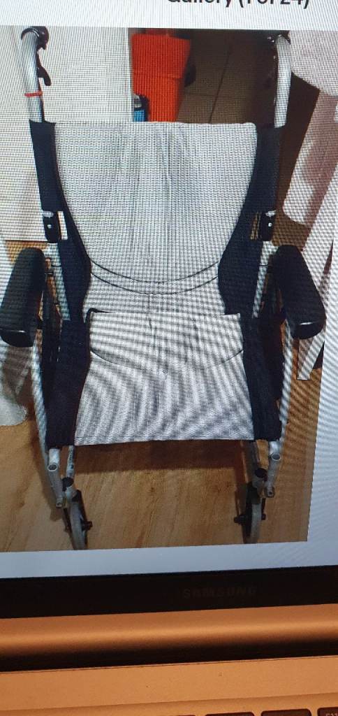 The Ergo S- 115 is a lightweight aircraft grade aluminium wheelchair.
