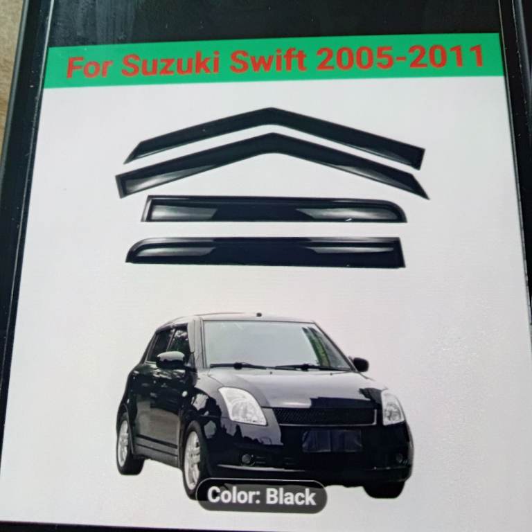 Suzuki swift 2005 -2011 Deflector weather shields 