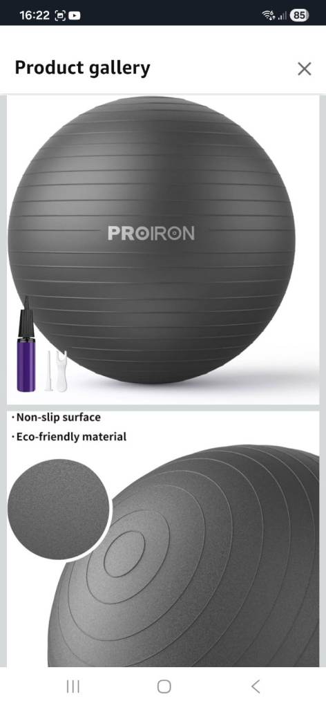Job lot of 10 Yoga Swiss Balls 65cm or 75cm 