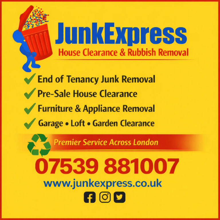 Same Day Rubbish Removal, End of Tenancy & Probate House Clearance, Garden & Garage Waste Disposal
