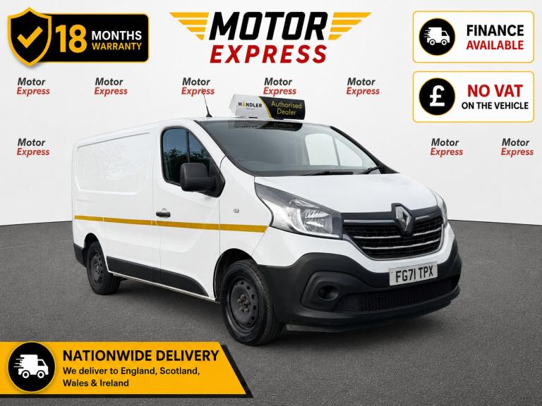 2021 Renault Trafic SL28 ENERGY dCi 120 Business+ Van PANEL VAN Diesel Manual