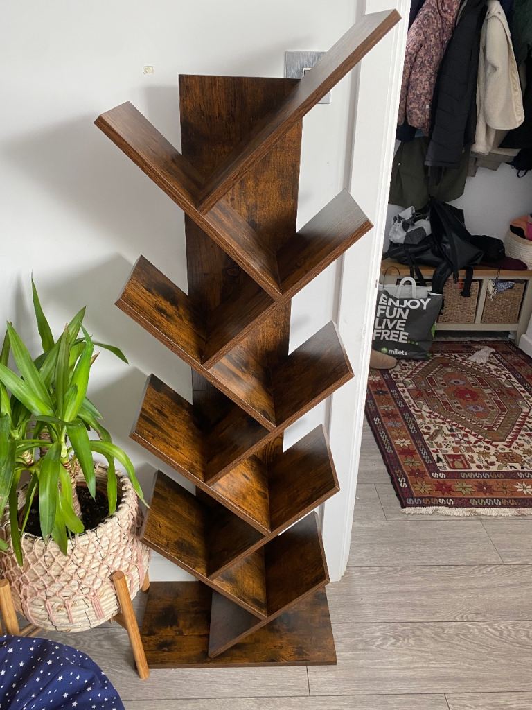 Brown Bookshelf