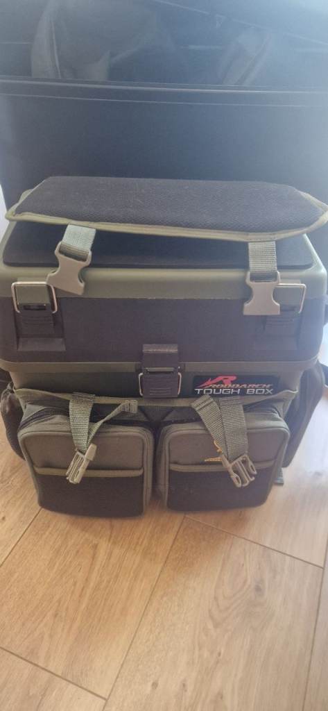 Fishing tackle seat box