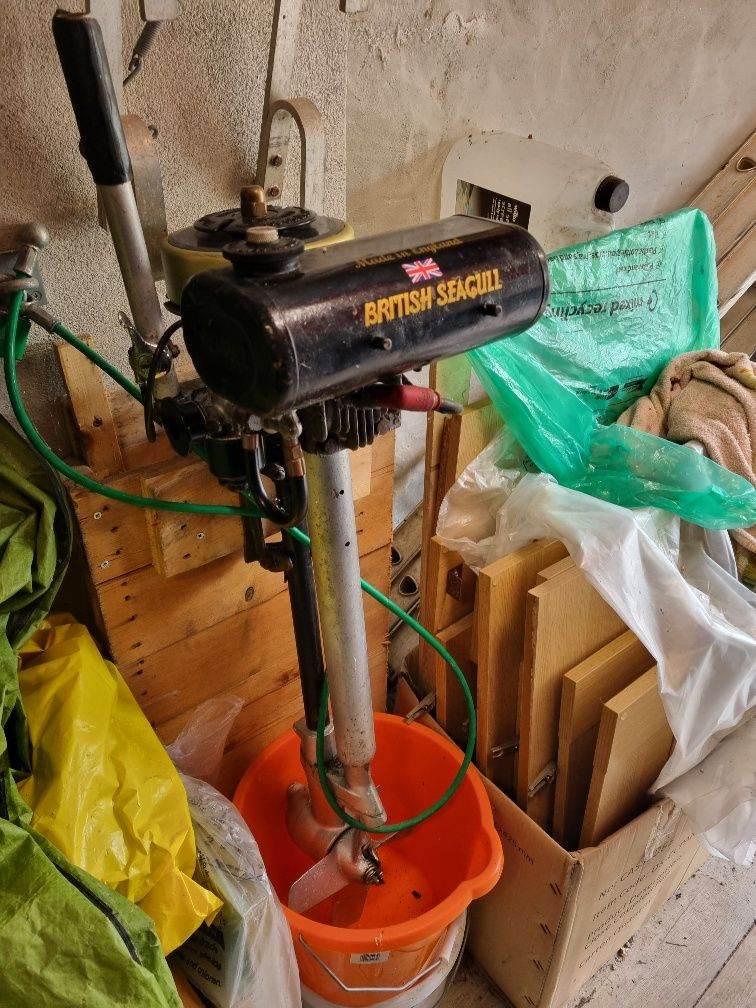 Refurbished British Seagull Outboard Motor
