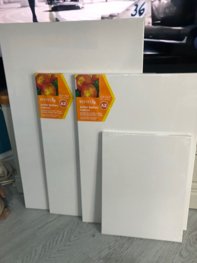 4x new canvases