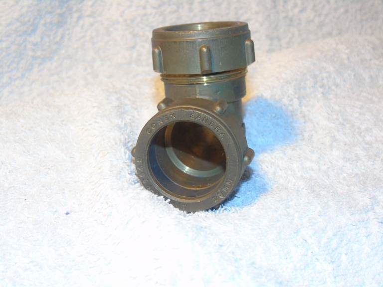 28mm BRASS ELBOW 90 degree COMPRESSION FITTING
