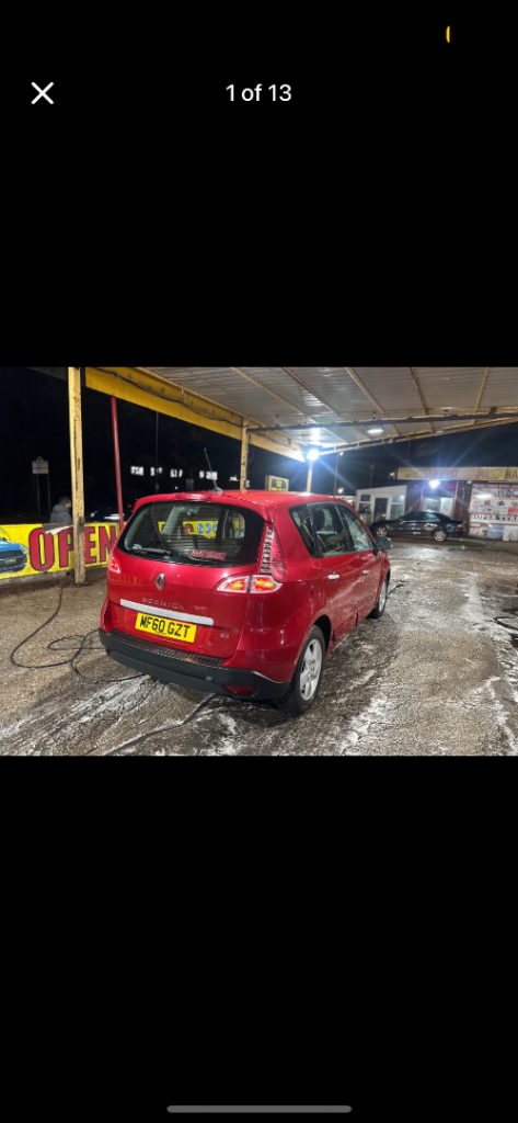 Renault, SCENIC, MPV, 2010, Manual, 1461 (cc), 5 doors