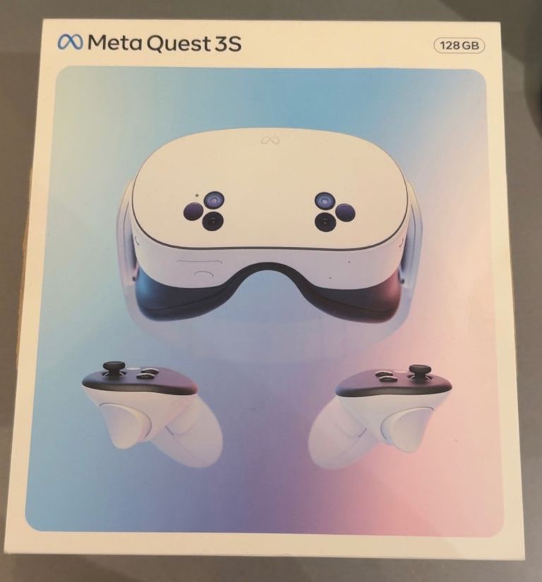 Meta Quest 3S 128GB VR Headset – Boxed + Carry Case