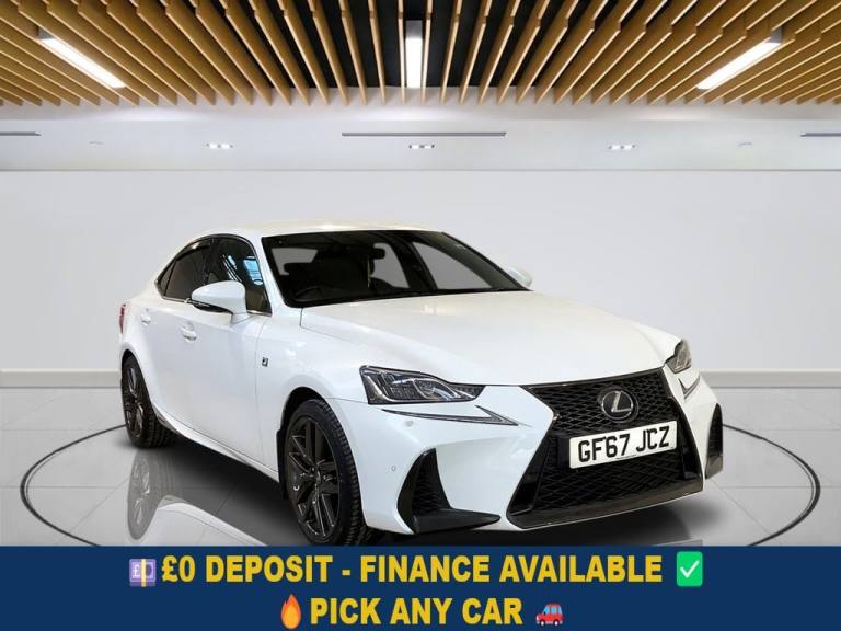 2017 Lexus IS 2.5 300h F Sport Saloon 4dr Petrol Hybrid E-CVT Euro 6 (s/s) (223 ps) Saloon PETROL...