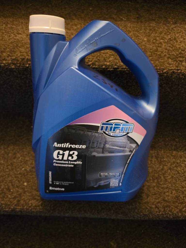 G13 coolant never opened 