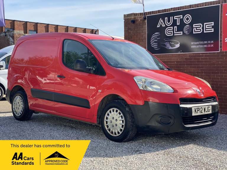 2012 Peugeot Partner 1.6 HDi 625 S L1 4dr PANEL VAN Diesel Manual