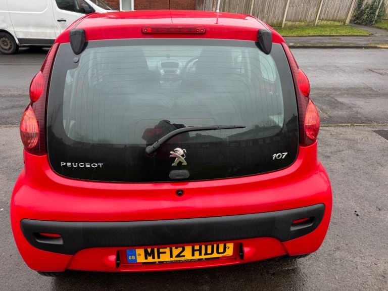 Peugeot, 107, Hatchback, 2012, Manual, 998 (cc), 5 doors