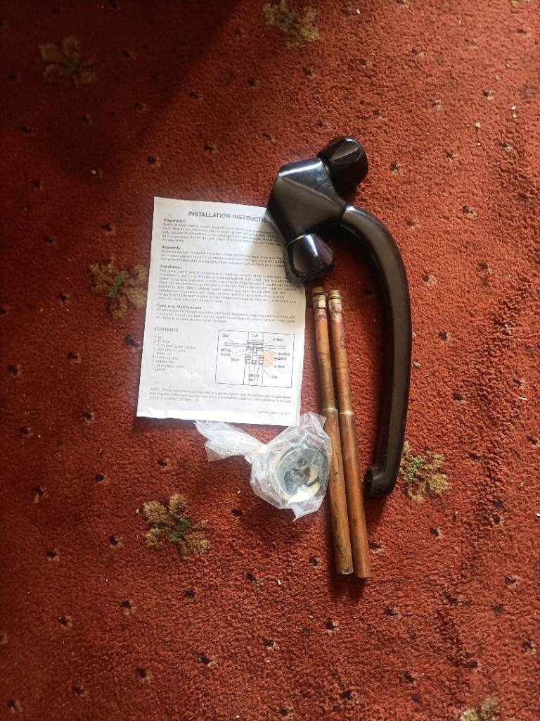 New,unused quality mixer tap ,brass in brown finish