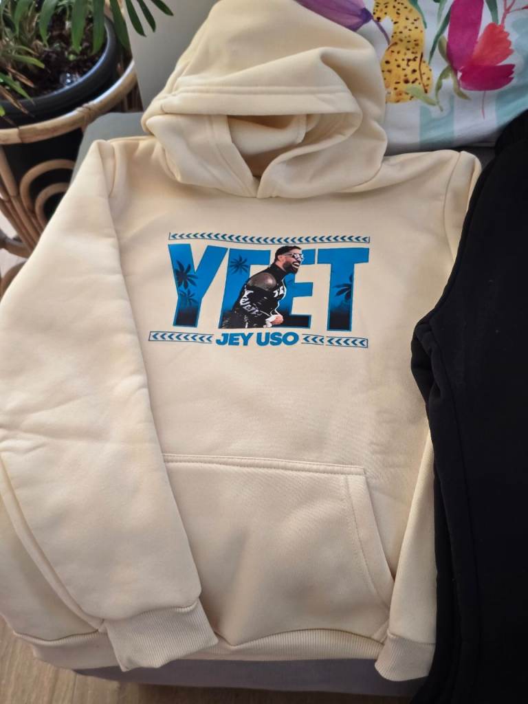 New Jey Uso YEET Hoodie and Joggers Tracksuit Set
