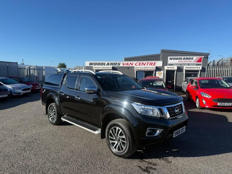 2018 ON 68 PLATE NISSAN NAVARA TEKNA DCI AUTO 4X4 D-CAB PICKUP ULEZ FREE ZONE