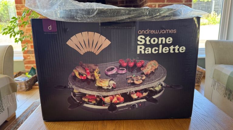 Andrew James Stone Raclette Grill - Brand New