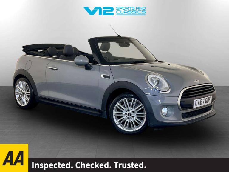 2017 MINI Convertible 1.5 Cooper 2dr CONVERTIBLE PETROL Manual