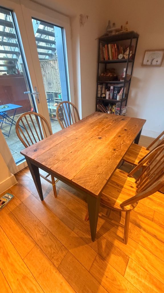 Rustic dining table 140x80 (table only)