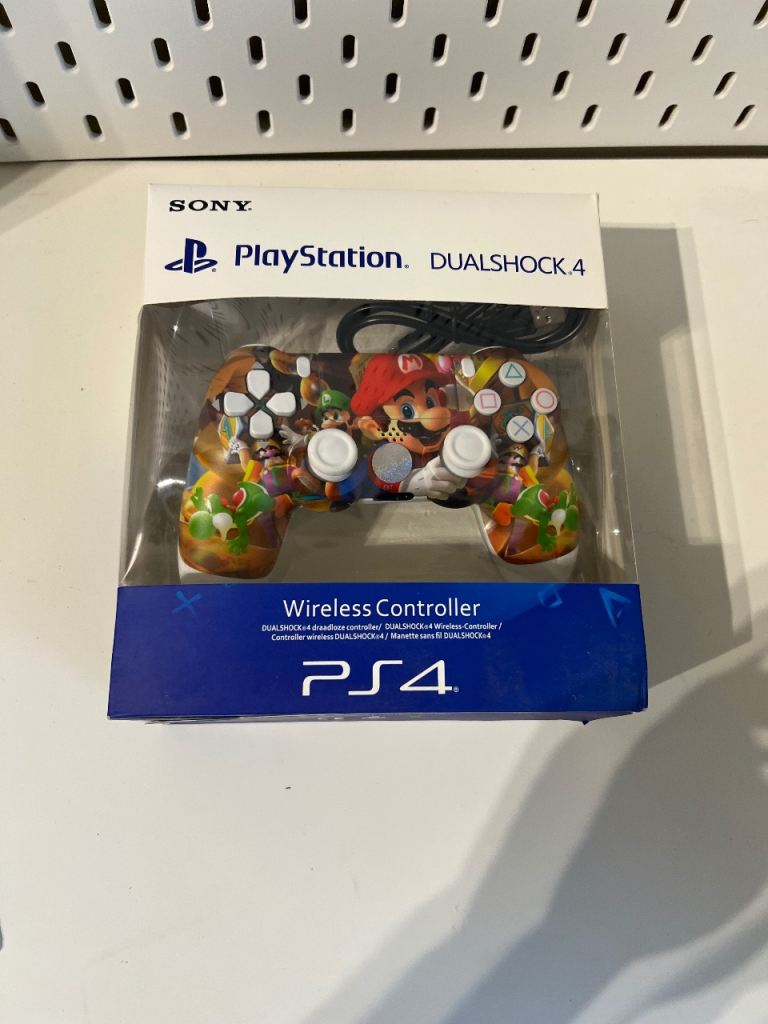 PS4 Dual Shock  controller  Mario brand new 