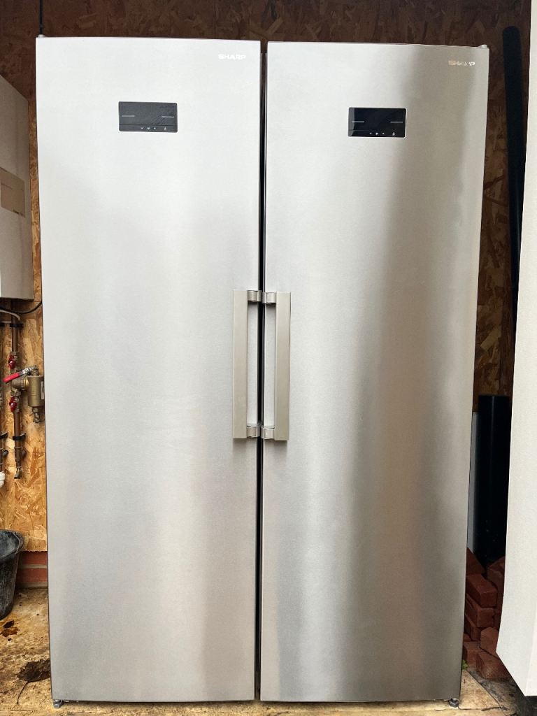  Sharp freezer and fridge 