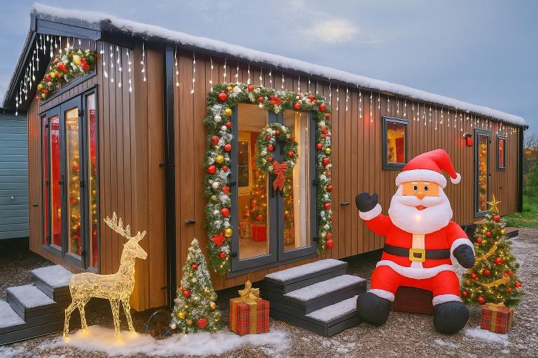 The Cottage 38ft x 13ft, 2 Bedroom Lodge MOBILE HOME STATIC CARAVAN ANNEXE