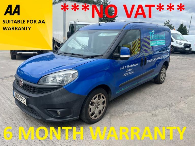 2016 Fiat Doblo 1.3 Multijet 16V SX Van Start Stop PANEL VAN Diesel Manual