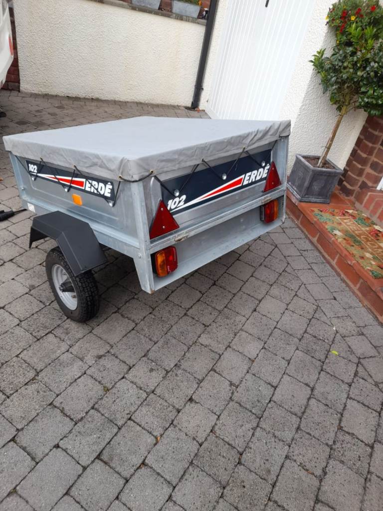 Car Trailer With Top