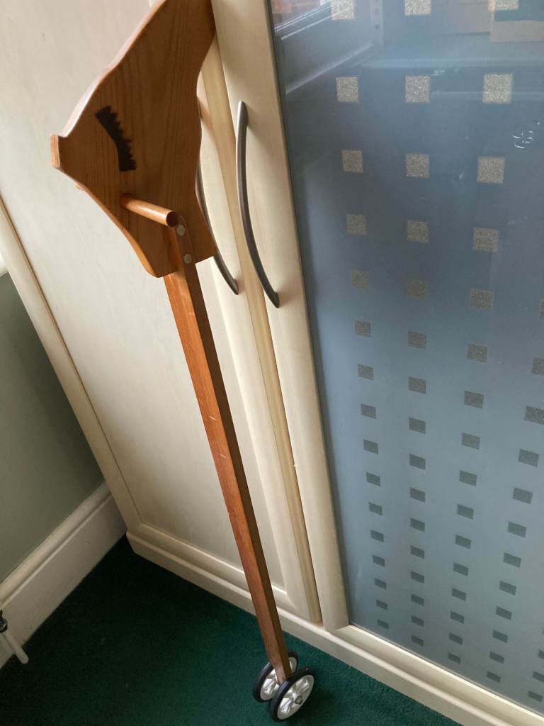 Wooden wheeled Hobby Horse for children