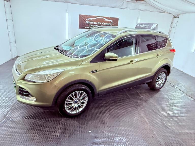 2013 63 FORD KUGA 2.0 TDCI TITANIUM 2WD 6 SPEED MANUAL VERY SMART COLOUR 