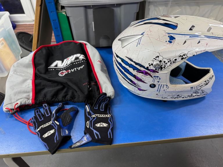 Nitro Racing Motocross kids helmet 