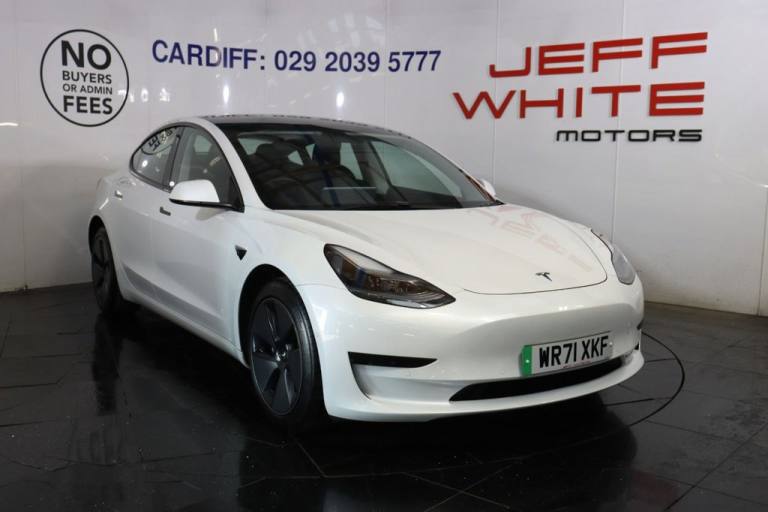 2021 Tesla Model 3 Standard Range Plus 4dr Auto RWD (PAN ROOF) Saloon ELECTRIC Automatic