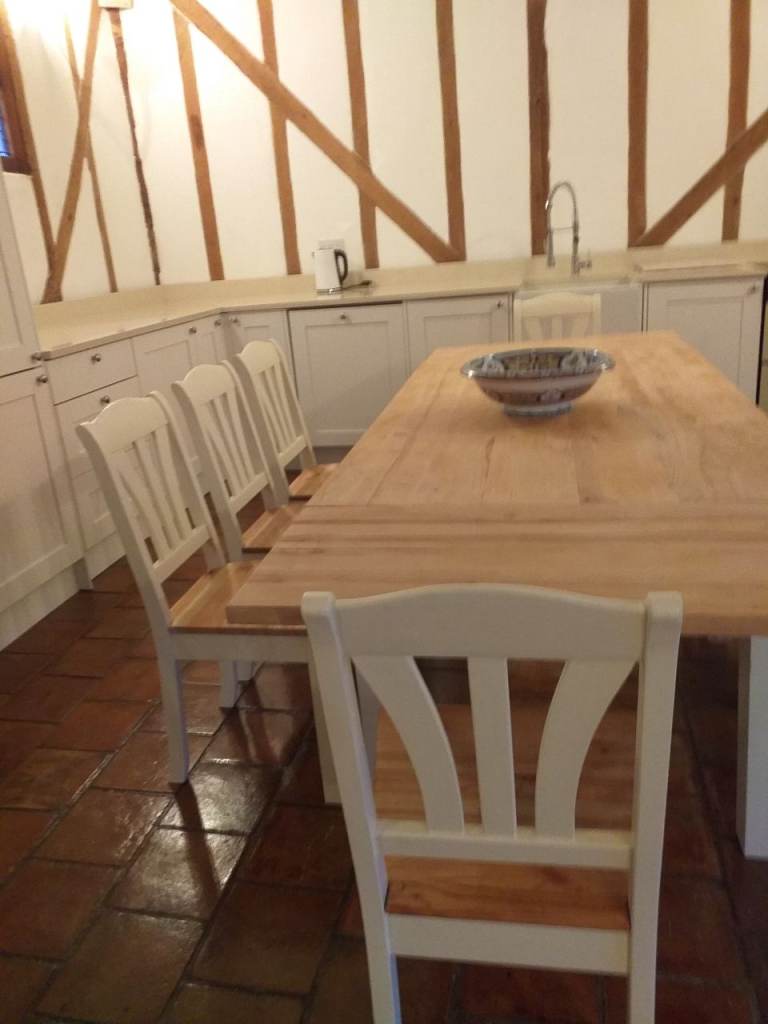 image for Table and 8 chairs