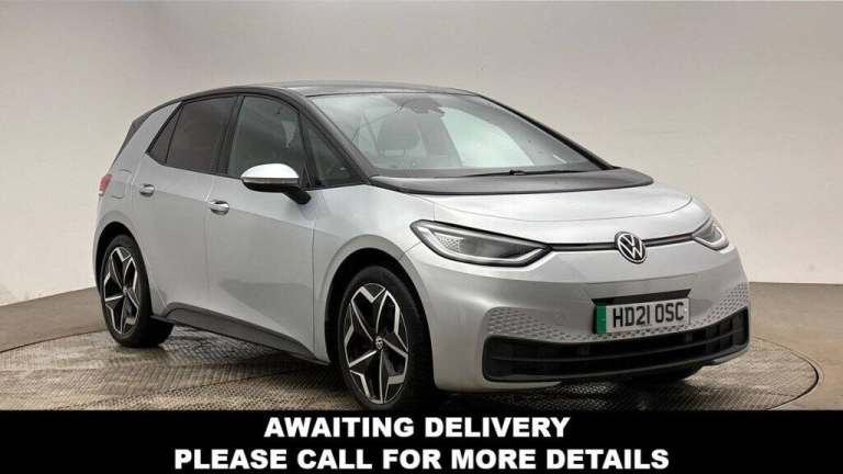 2021 Volkswagen ID.3 Pro Performance 58kWh Style Hatchback 5dr Electric Auto (204 ps) Hatchback E...