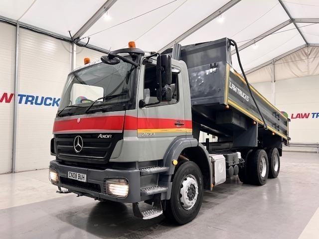 Mercedes  Axor 2633 6x4 Day Cab Steel Tipper Manual